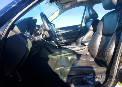 2017 Infiniti Q50 Red Sport 400 z USA, uszkodzony, nr VIN JN1FV7AP0HM850041